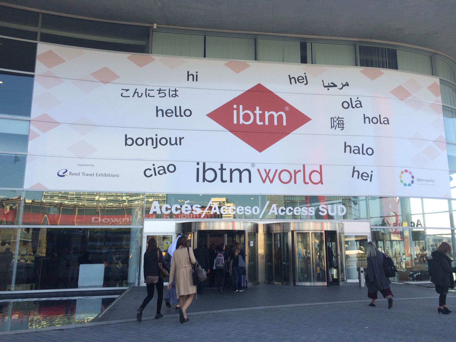 Feria del IBTM en Barcelona